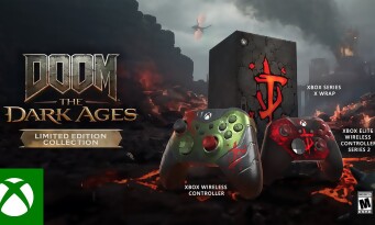 DOOM The Dark Ages : deux manettes Xbox et un habillage pour la Series X